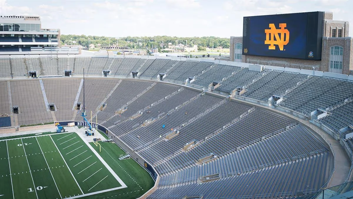 Make it belong at Notre Dame Stadium